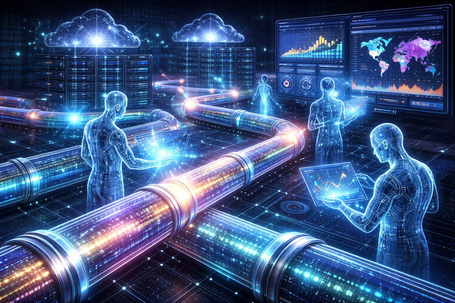 Human-in-the-loop architecture in AI data systems